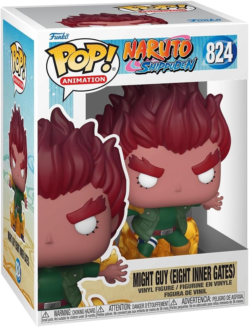 Funko Pop! Animation: Naruto Shippuden – Might Guy (Eight Inner 